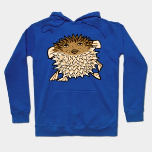 Pufferfish Reversed Hoodie